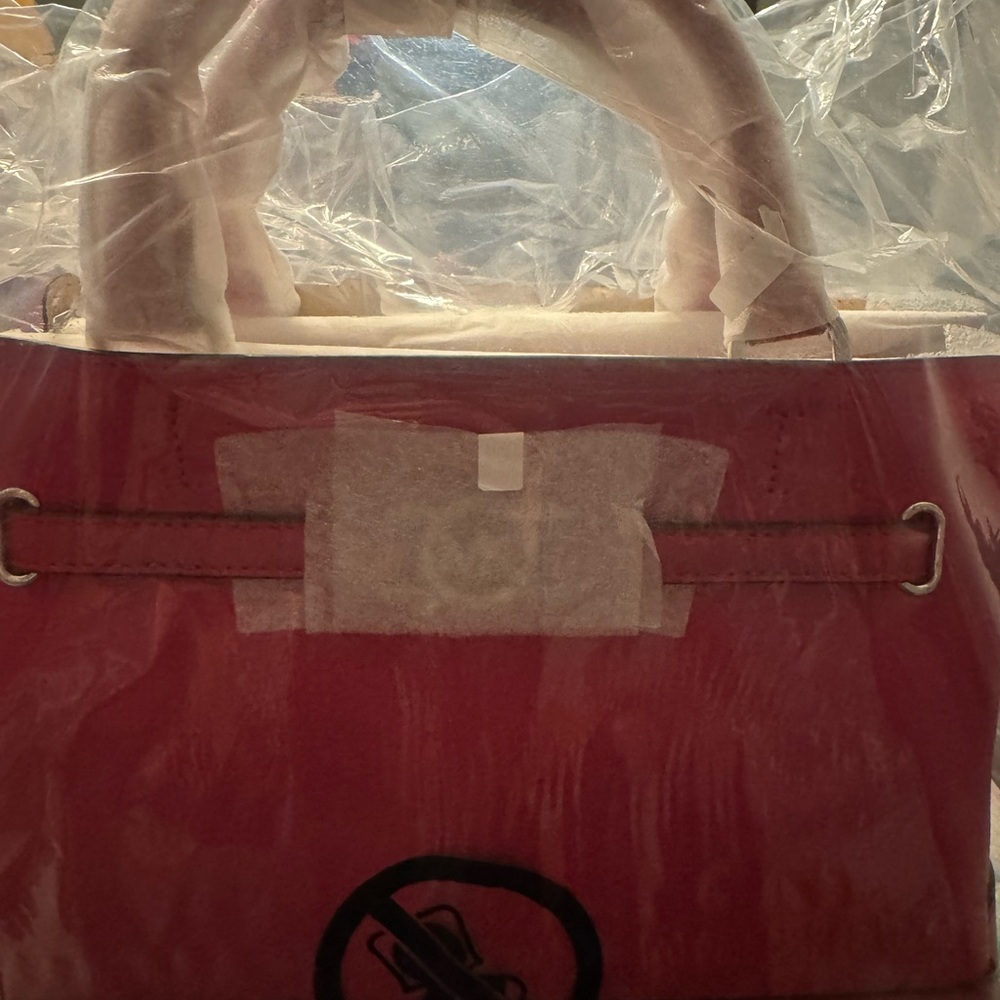 Michael Kors Vibrant Pink Reed Satchel